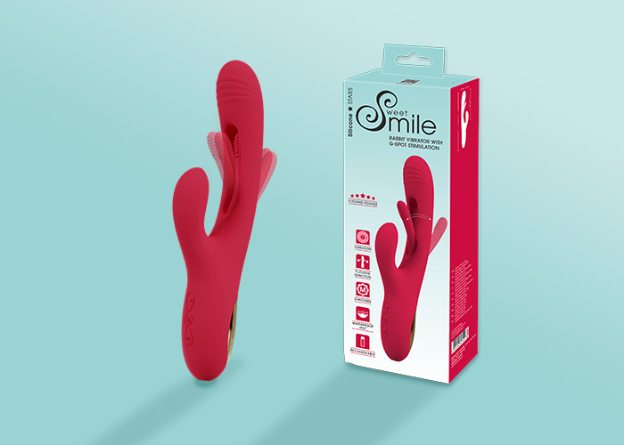 Vibrator Sweet Rabbit innovative The Smile from