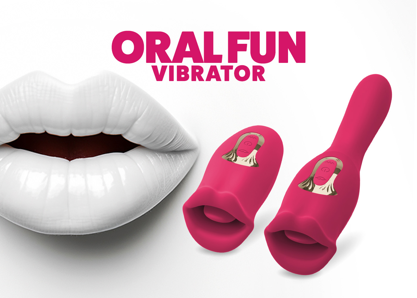 “Oral Fun” vibrators from You2Toys for perfectly imitated oral sex