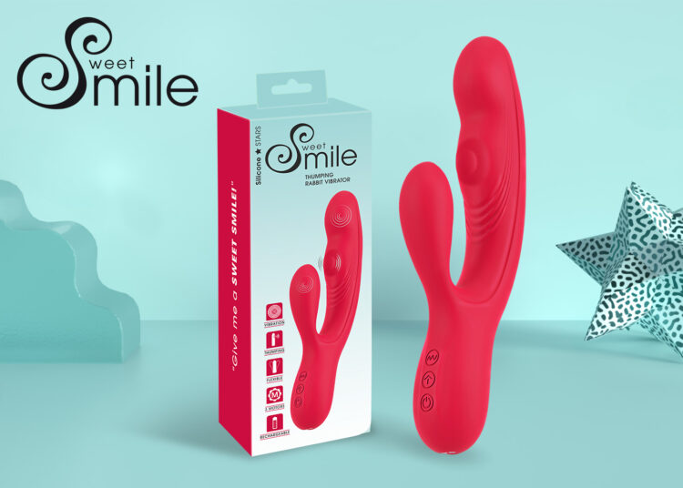 Rabbit Vibrator from Sweet Smile for powerful dual orgasms