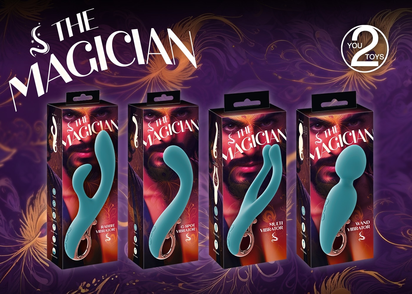 The love toys „The Magician“ from You2Toys for magical pleasure