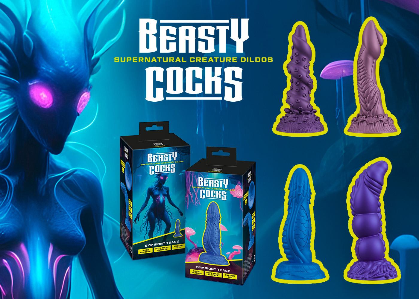 Imaginative “Beasty Cocks” by You2Toys