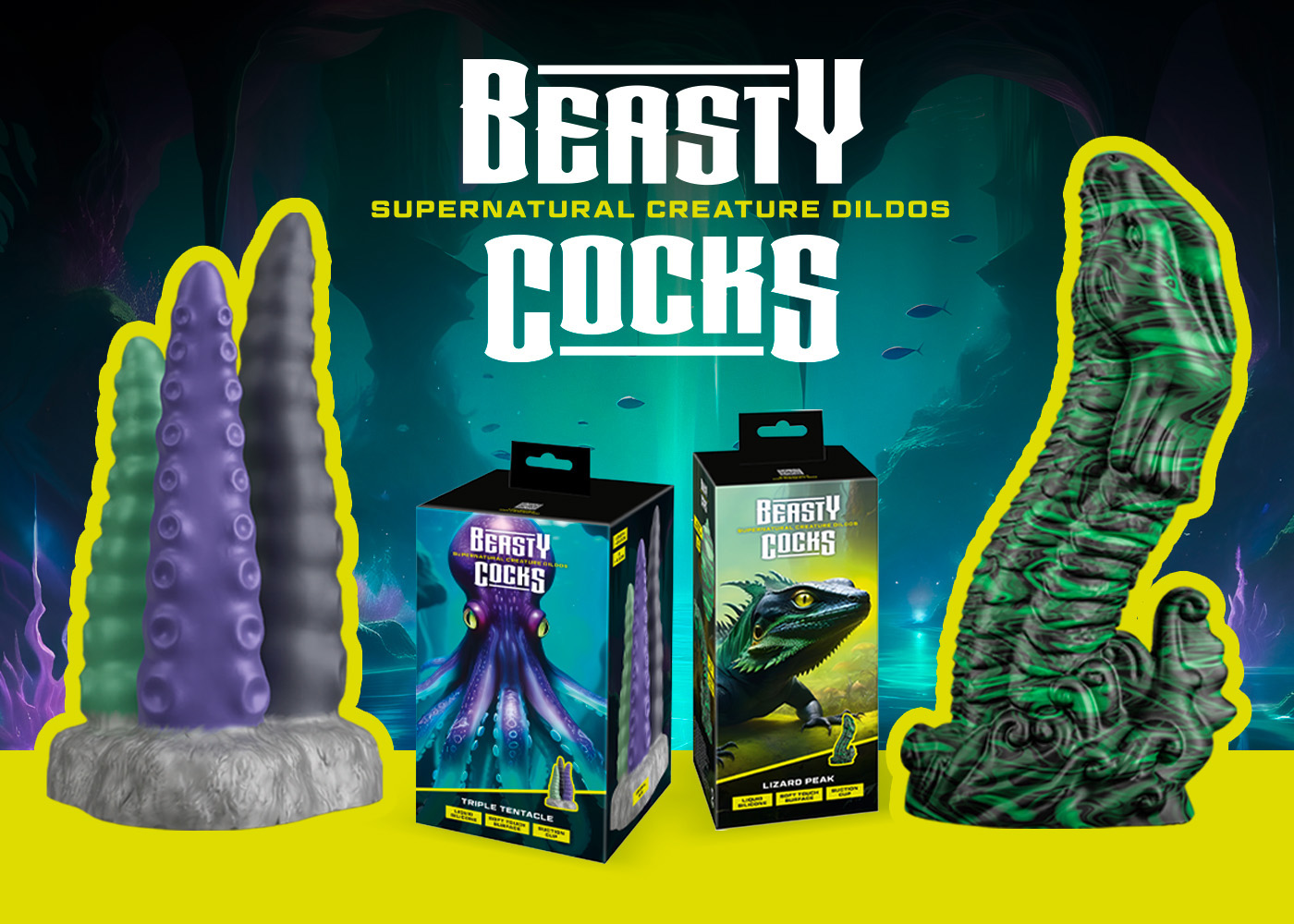 The new, imaginative “Beasty Cocks”