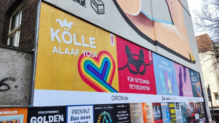 KÖLLE ALAAF YOU: ORION is sending a message for diversity, openness and joie de vivre with its poster campaign